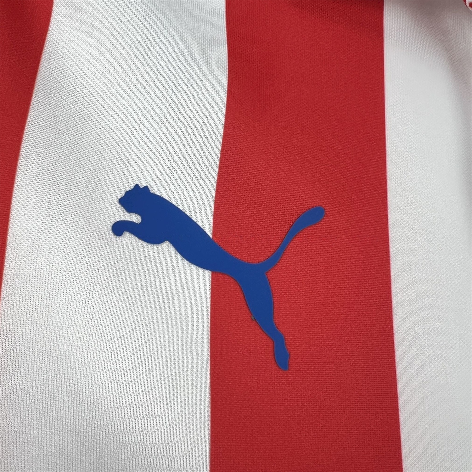 Retro Chivas de Guadalajara 2016-17 110-Years Anniversary Long Sleeves Jersey - UnitedFutballJersey