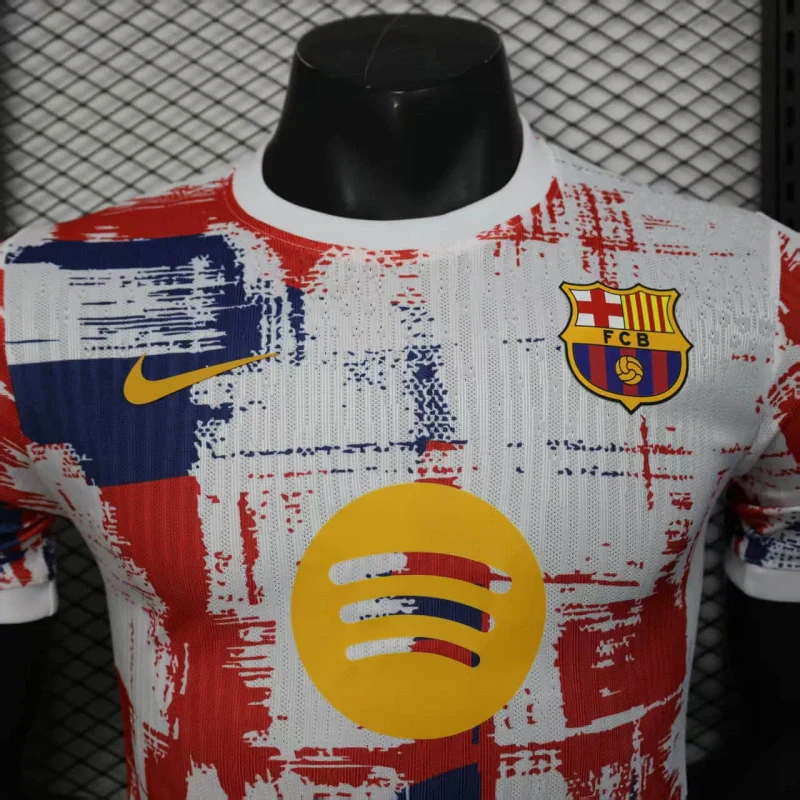 Barcelona Abstract Victory Limited Jersey