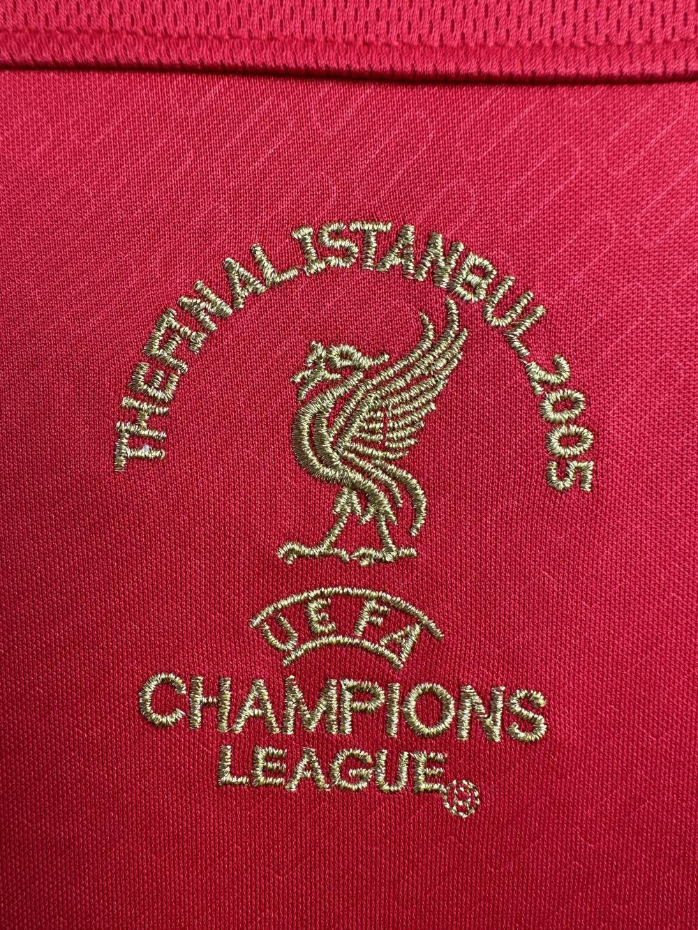 2004/2005 Retro Liverpool FC Home Football Jersey Long Sleeve 1:1 Thai Quality