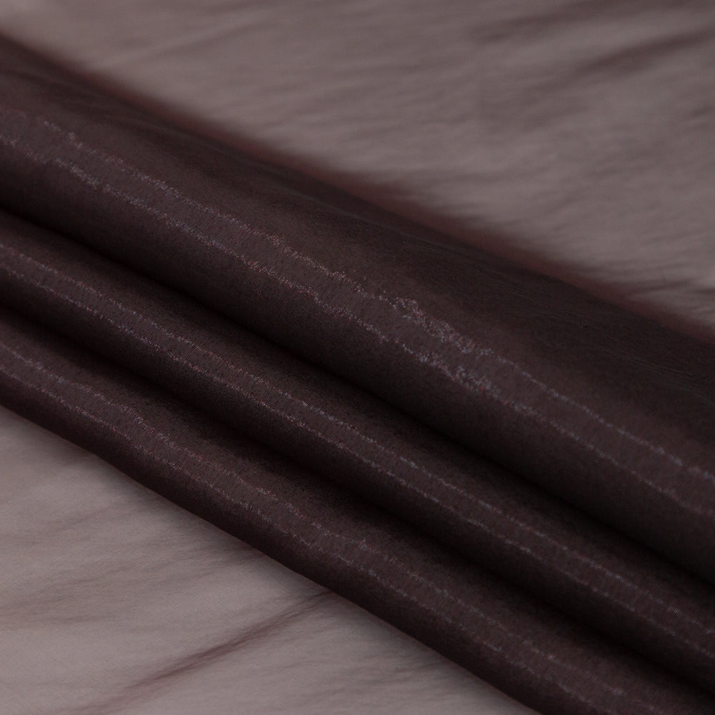Shimmering Organza - Brown and Red Iridescent - Julliette Collection - Joann Fabrics