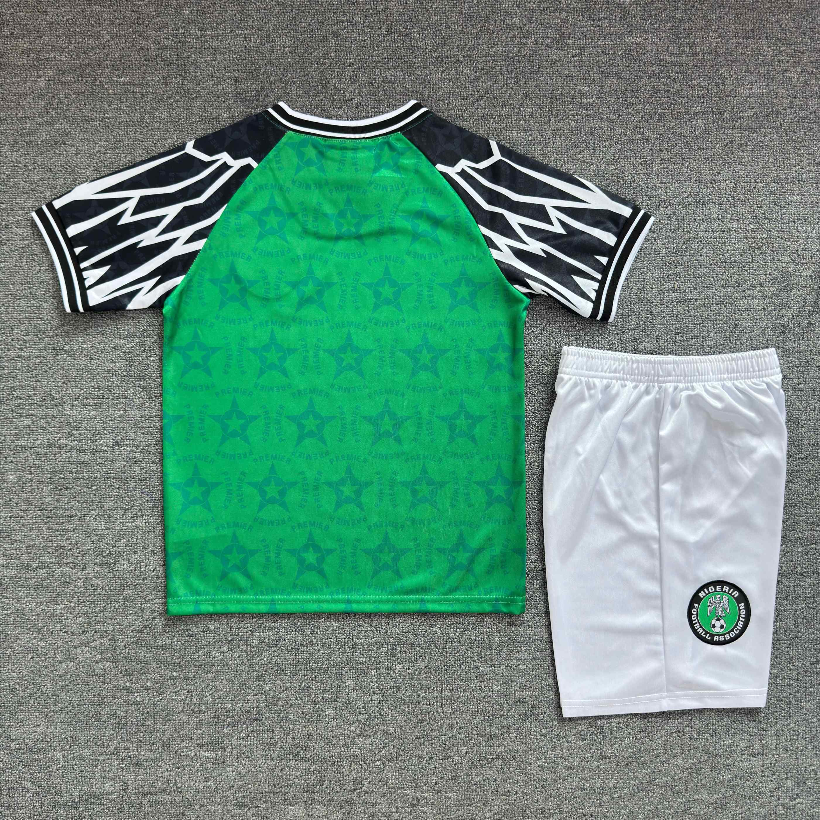 1994-1995 Retro Nigeria National Team Home Football Jersey 1:1 Thai Quality Kids Size