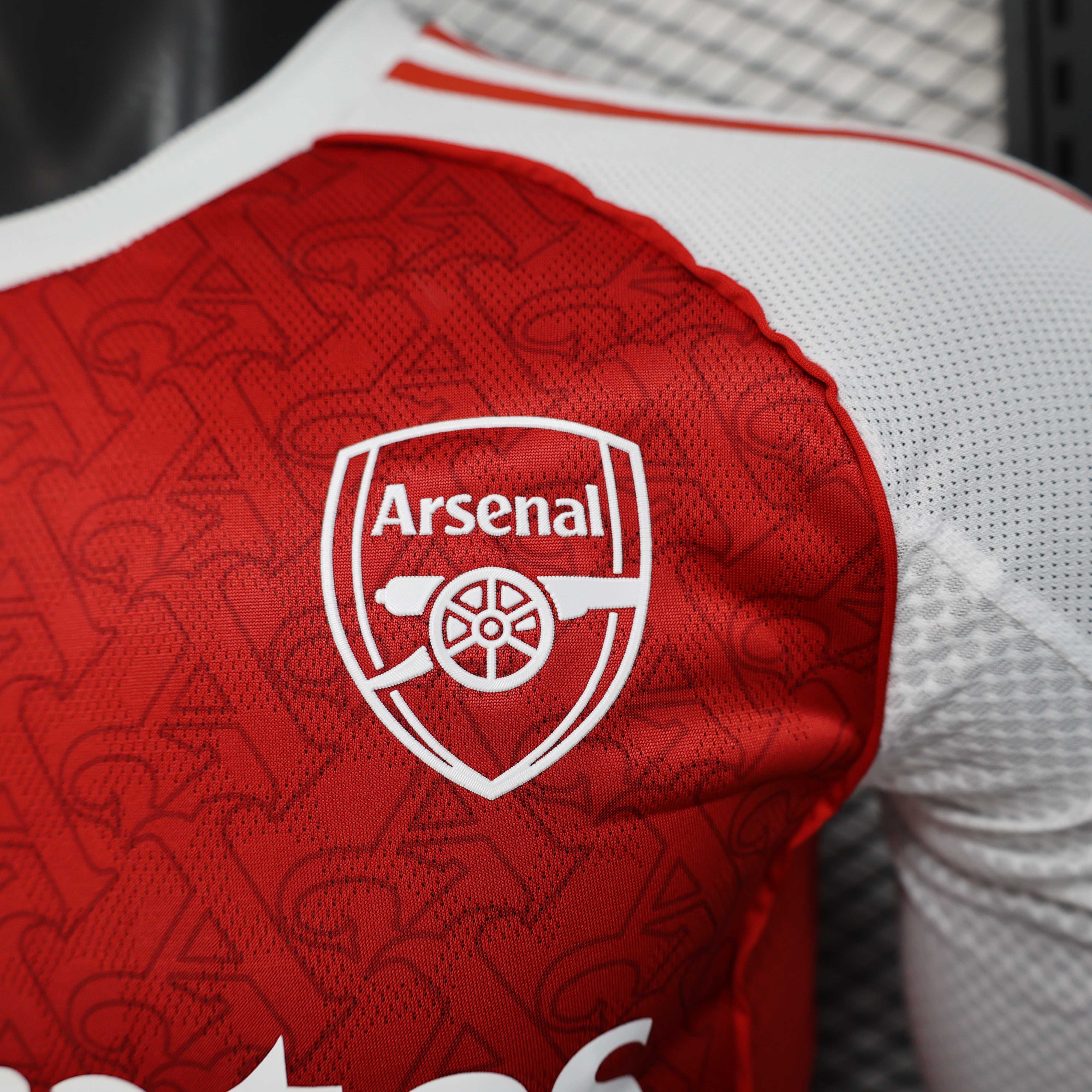 2025/2026 Long Sleeves Player Version Arsenal Home Football Shirt 1:1 Thai Quality