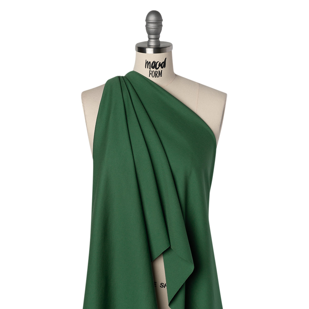 Lightweight Stretch Ponte Knit - Emerald - Hesperia Collection - Joann Fabrics
