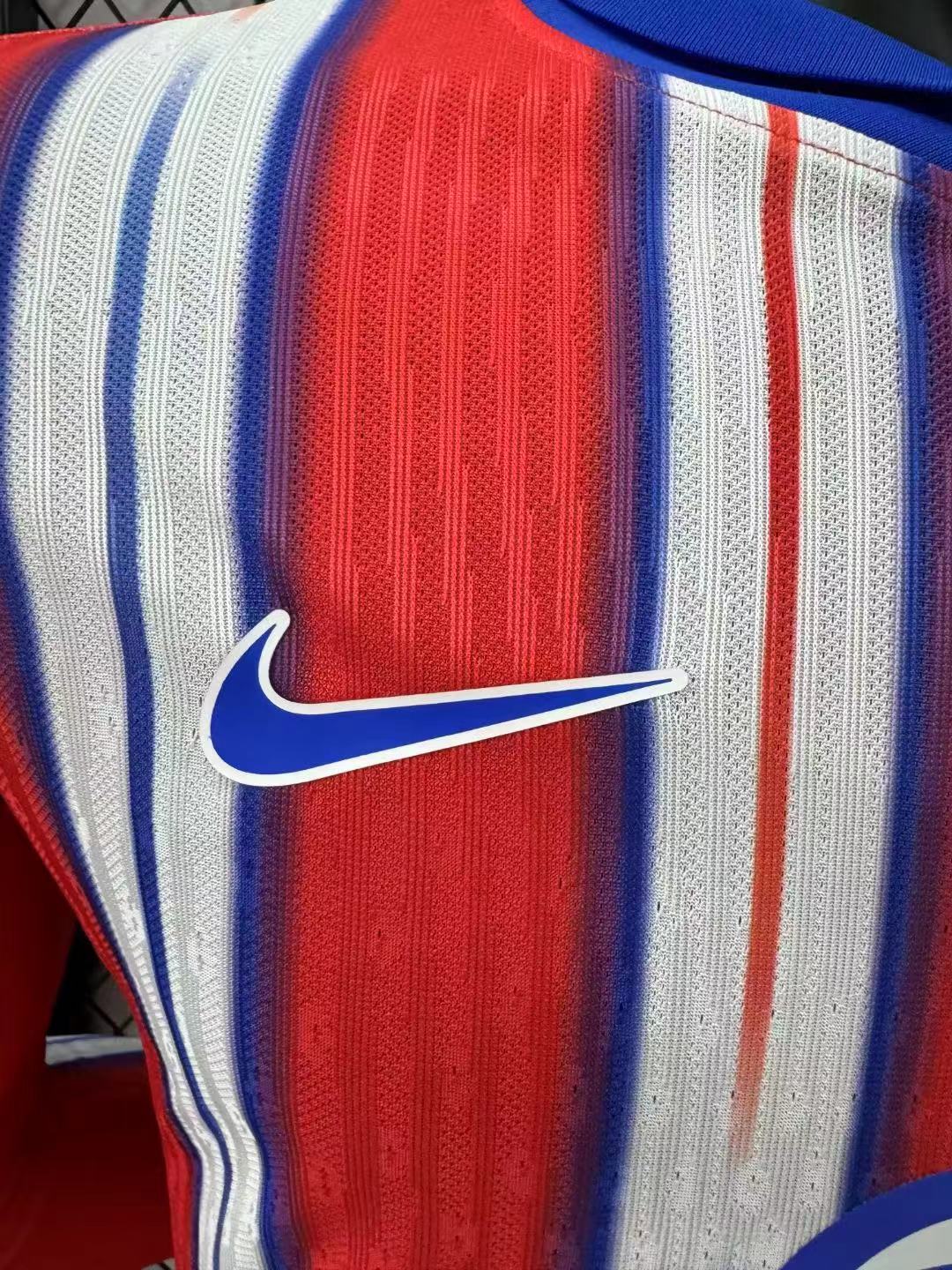 2024/2025 Player Version Atletico Madrid Home Long Sleeve 1:1 Thai Quality