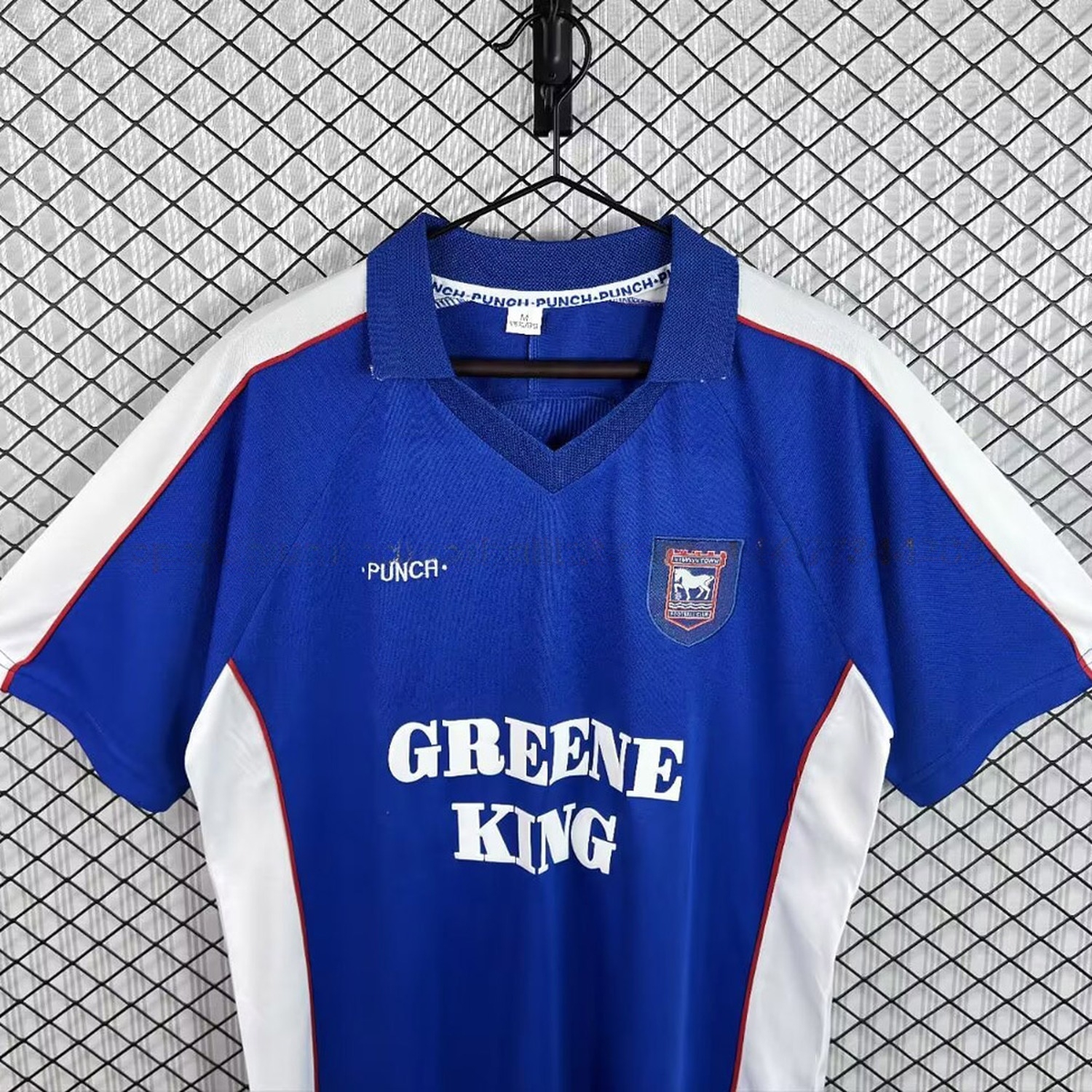 Retro Ipswich Town 1999-01 Home Jersey - UnitedFutballJersey