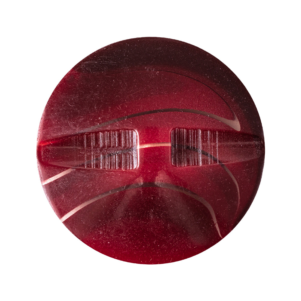 Red Pear Abstract Self-Shank Back Plastic Button - 48L/30.5mm - Joann Fabrics