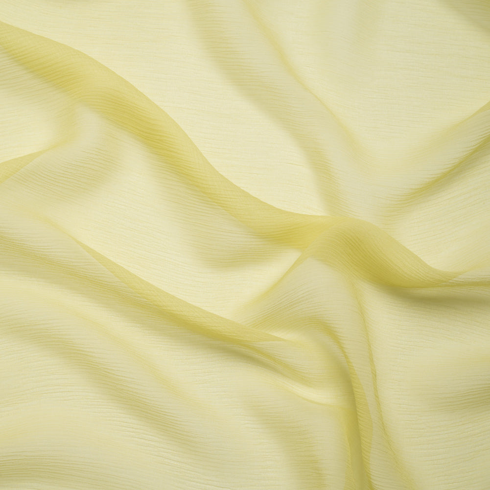 Crinkled Silk Chiffon - Linden Green - Premium Collection - Joann Fabrics