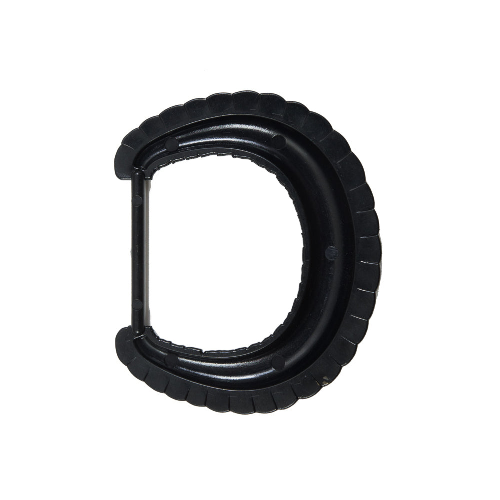Antiqure Gold D-Shaped Plastic Buckle - 3.5