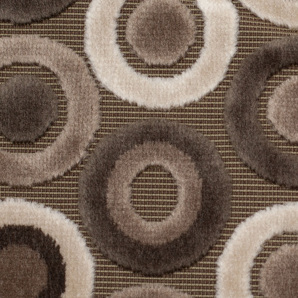 Gray/Beige Geometric Velvet - Joann Fabrics