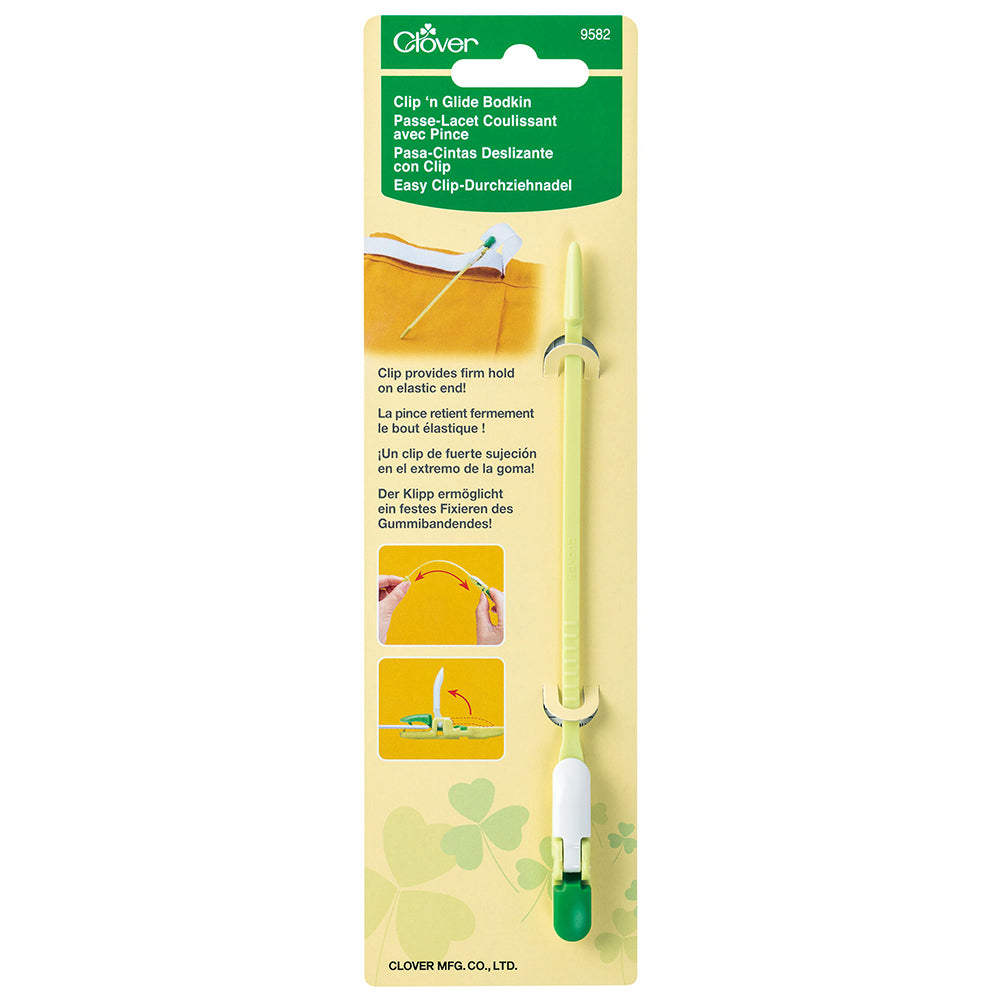 Clover Clip 'n' Glide Bodkin - Elastic Threader - Joann Fabrics