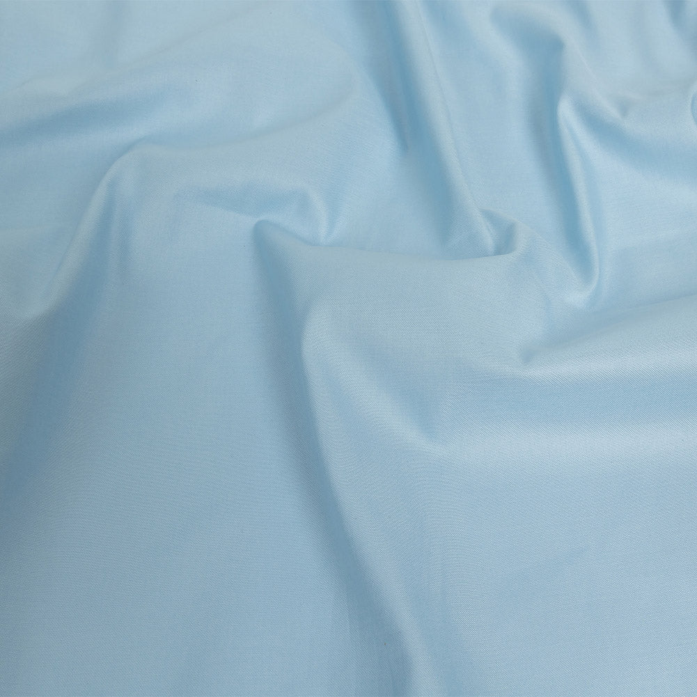 Mercerized Organic Egyptian Cotton Shirting - Light Blue - Ravello Collection - Joann Fabrics