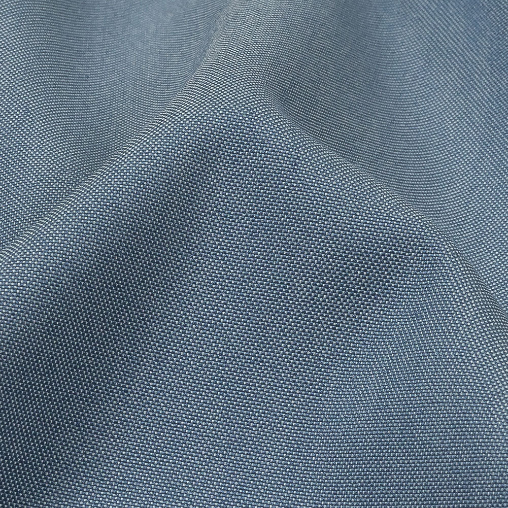 Liz Claiborne Coastal Blue Stretch Polyester Chambray - Joann Fabrics