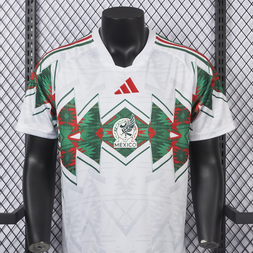 Mexico 2026 White And Green Special Jersey - Player Version - UnitedFutballJersey