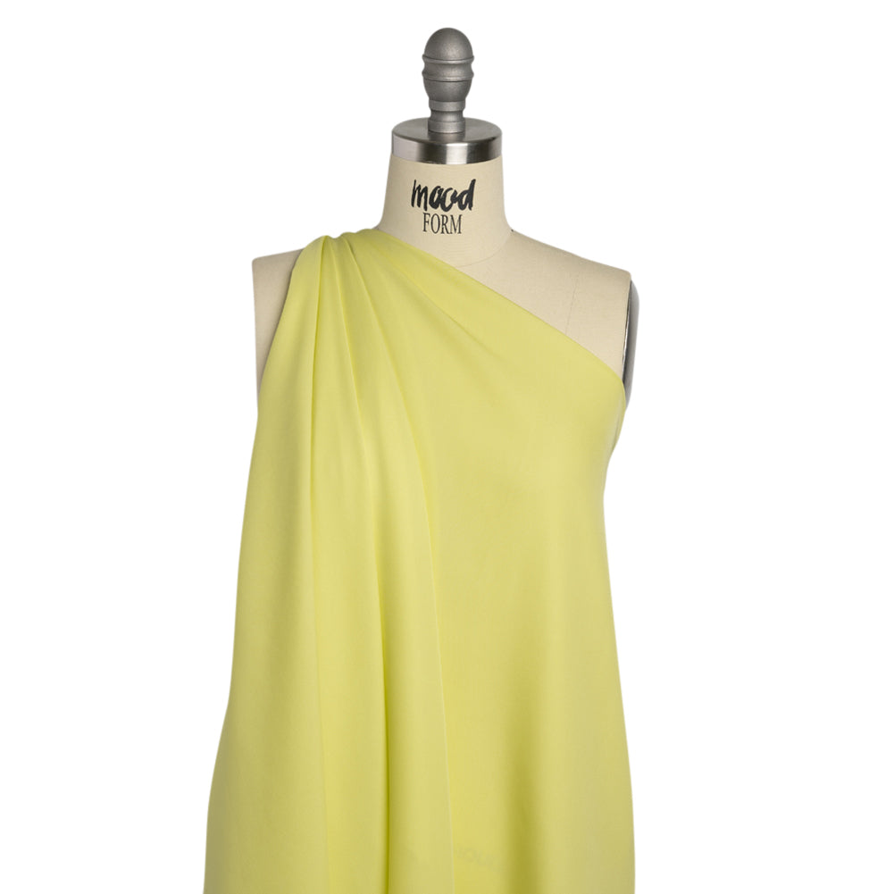 Silk Double Georgette - Sunny Lime - Premium Collection - Joann Fabrics