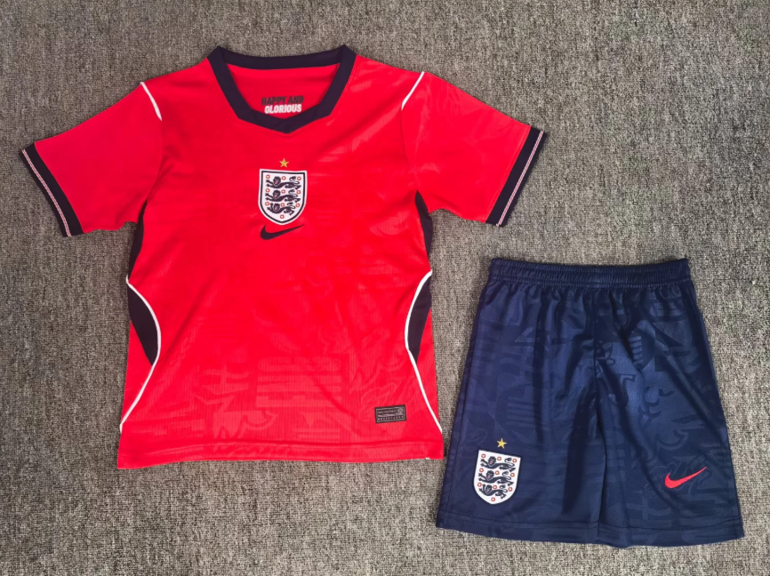 2026 England Away Football Jersey 1:1 Thai Quality Kids Size