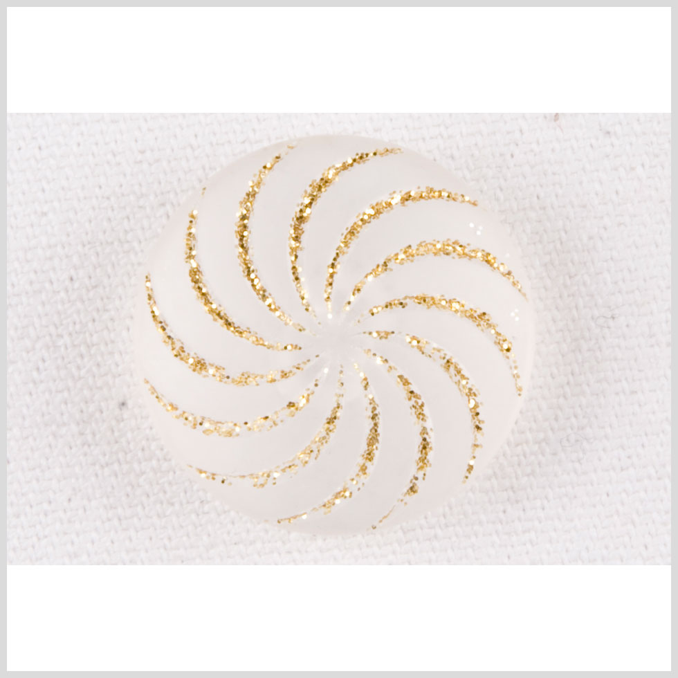 Clear Gold Plastic Button - 24L/15mm - Joann Fabrics
