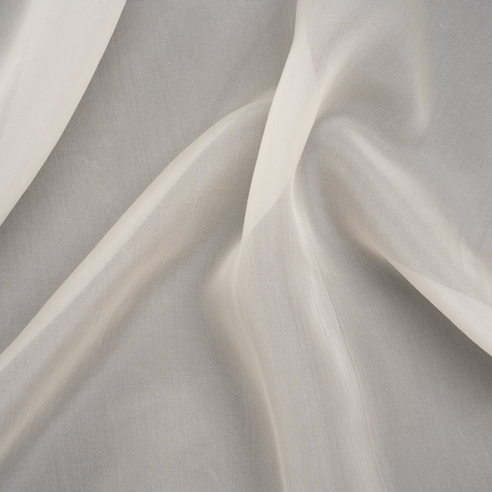 Heavy Silk Organza - Off White - Famous Australian Designer Deadstock - Joann Fabrics