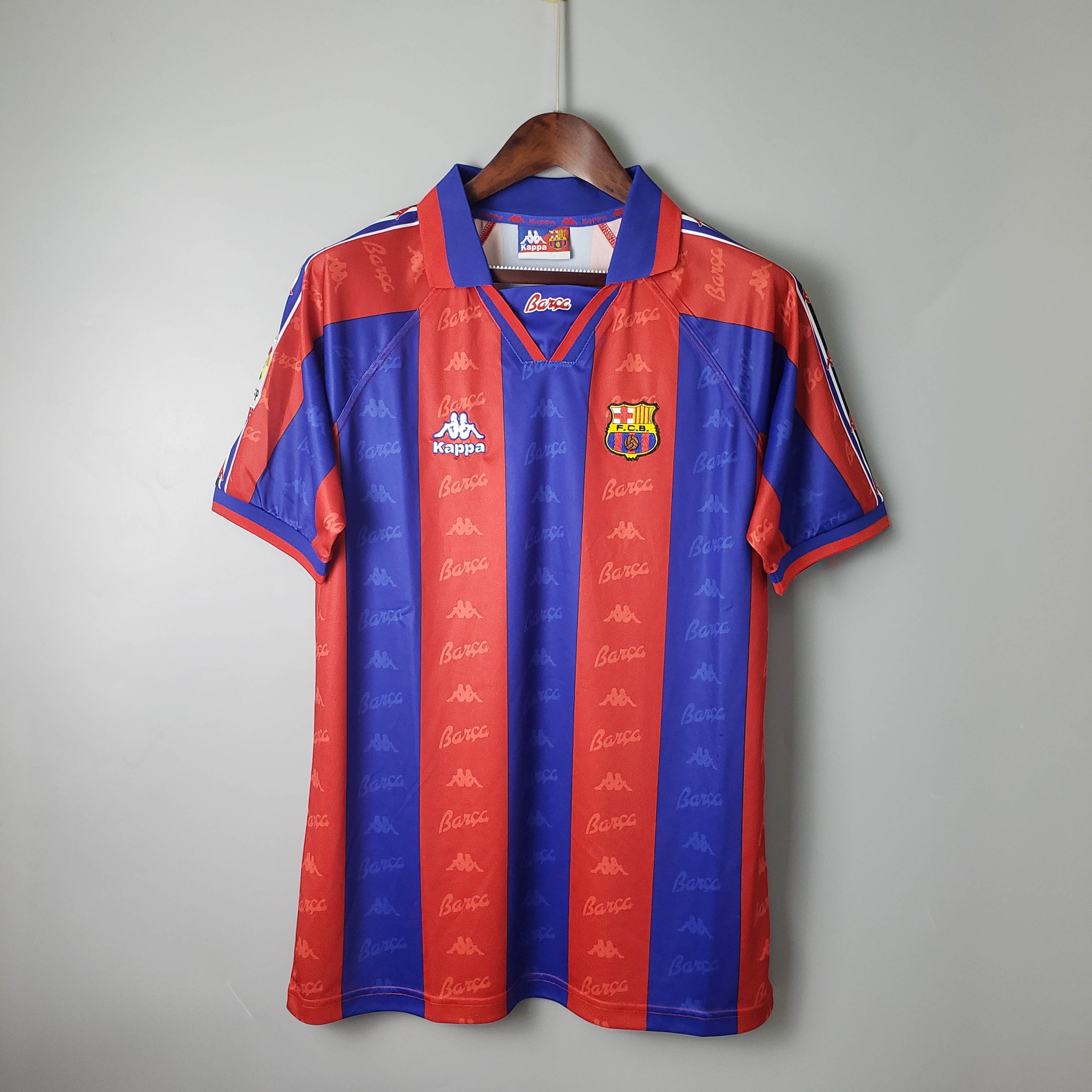 1996/1997 Retro Barcelona Football Shirt Home 1:1 Thai Quality