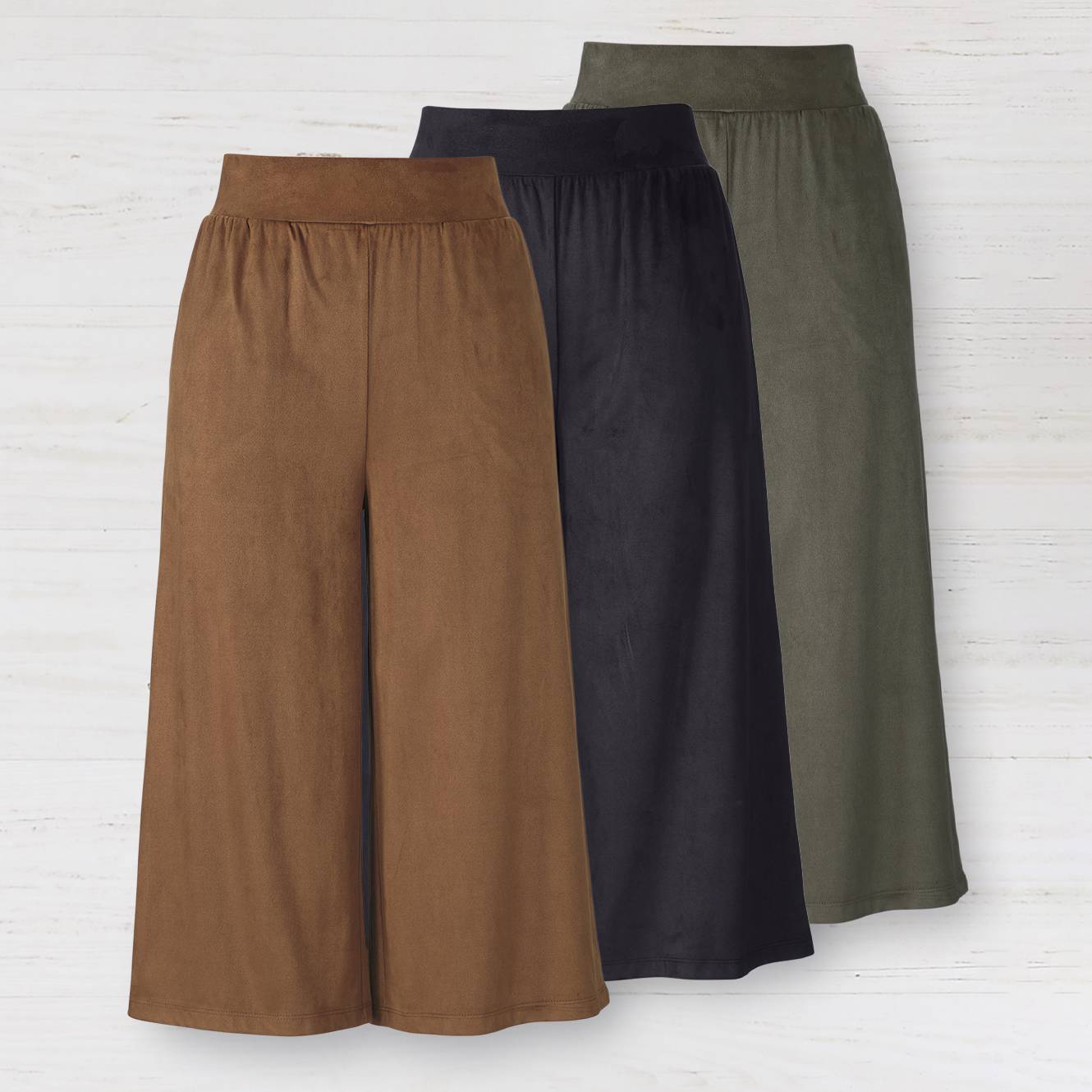 Faux-Suede Gauchos - Northstyle Catalog