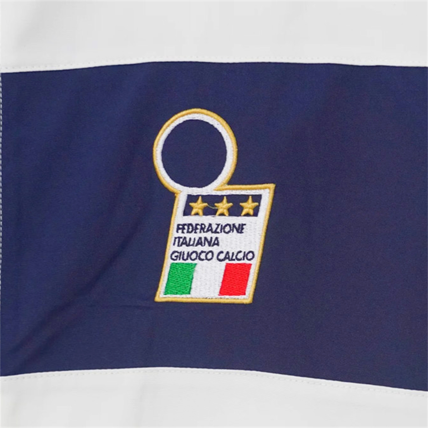 Retro Italy 1996 Windbreaker Jacket - White - UnitedFutballJersey
