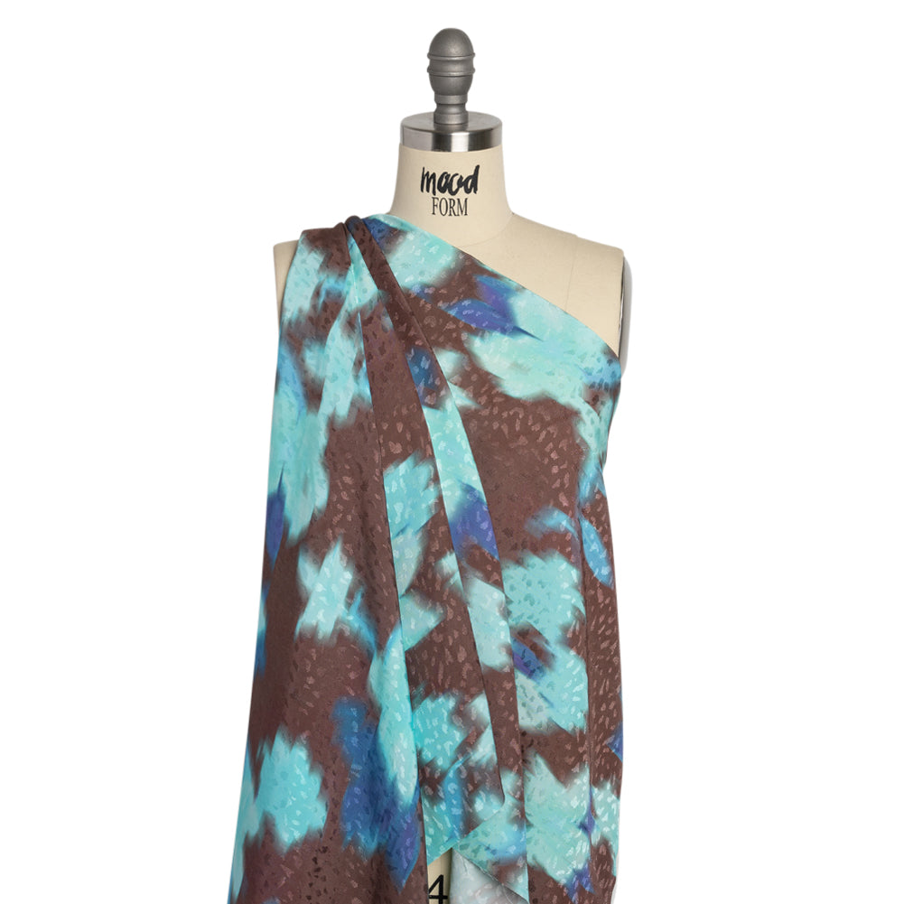 Mood Exclusive Dizzying Delights Sustainable Animal Spots Viscose Jacquard - Joann Fabrics