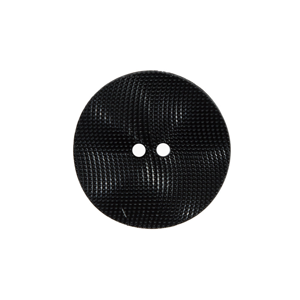 Italian Black Textured Wave Button - 36L/23mm - Joann Fabrics