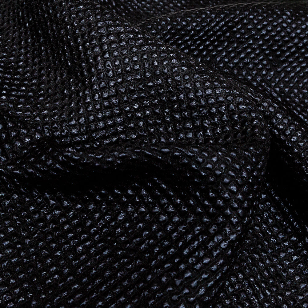 Marylin Metallic Navy Diamond Quilted Brocade - Joann Fabrics