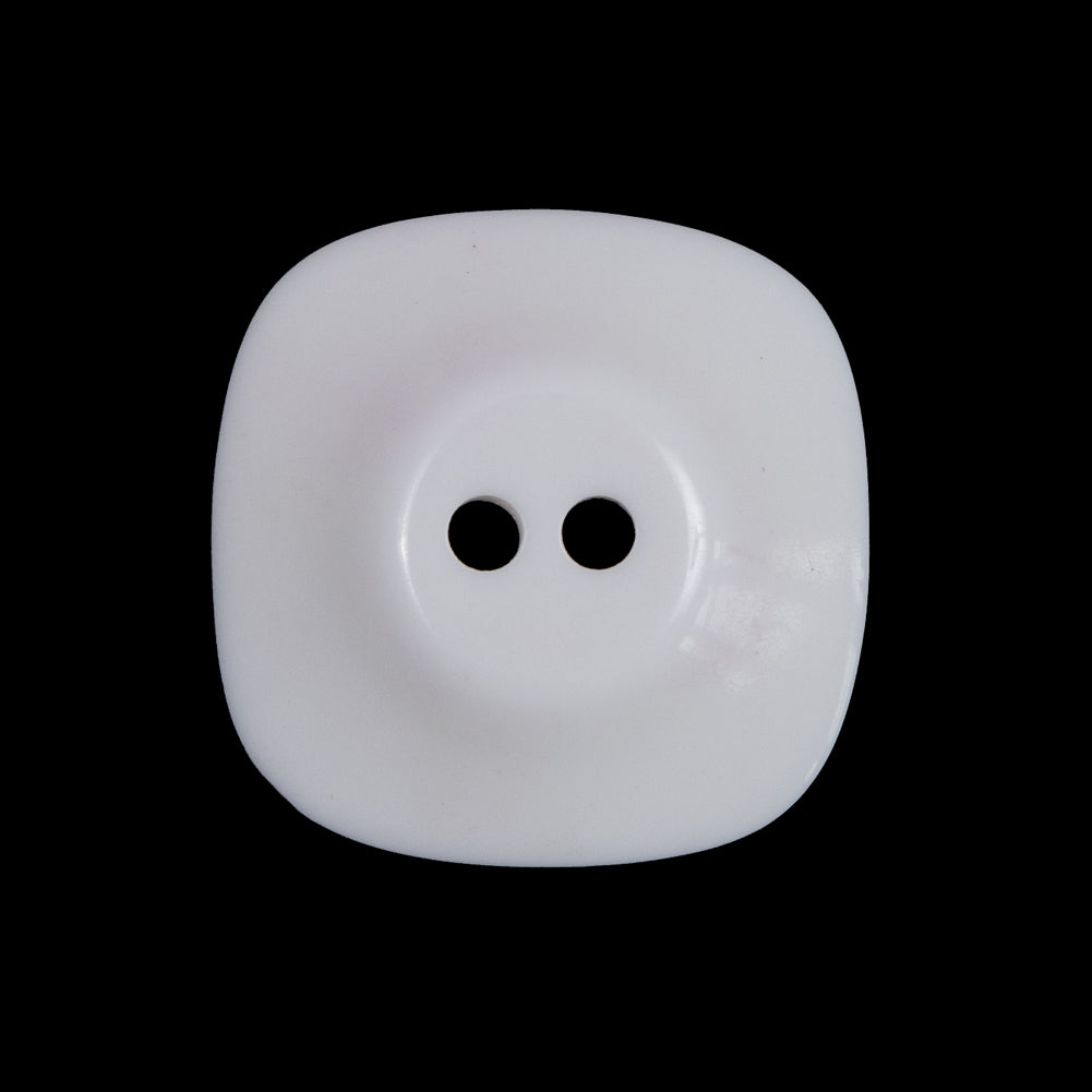 White Plastic Two-Hole Button - 40L/25.5mm - Joann Fabrics