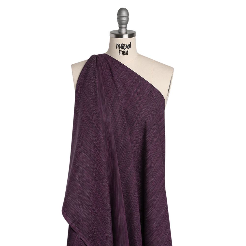 Woven Quilting Cotton Fabric by FIGO Studio - Eggplant Striated - Space Dye Collection - Joann Fabrics