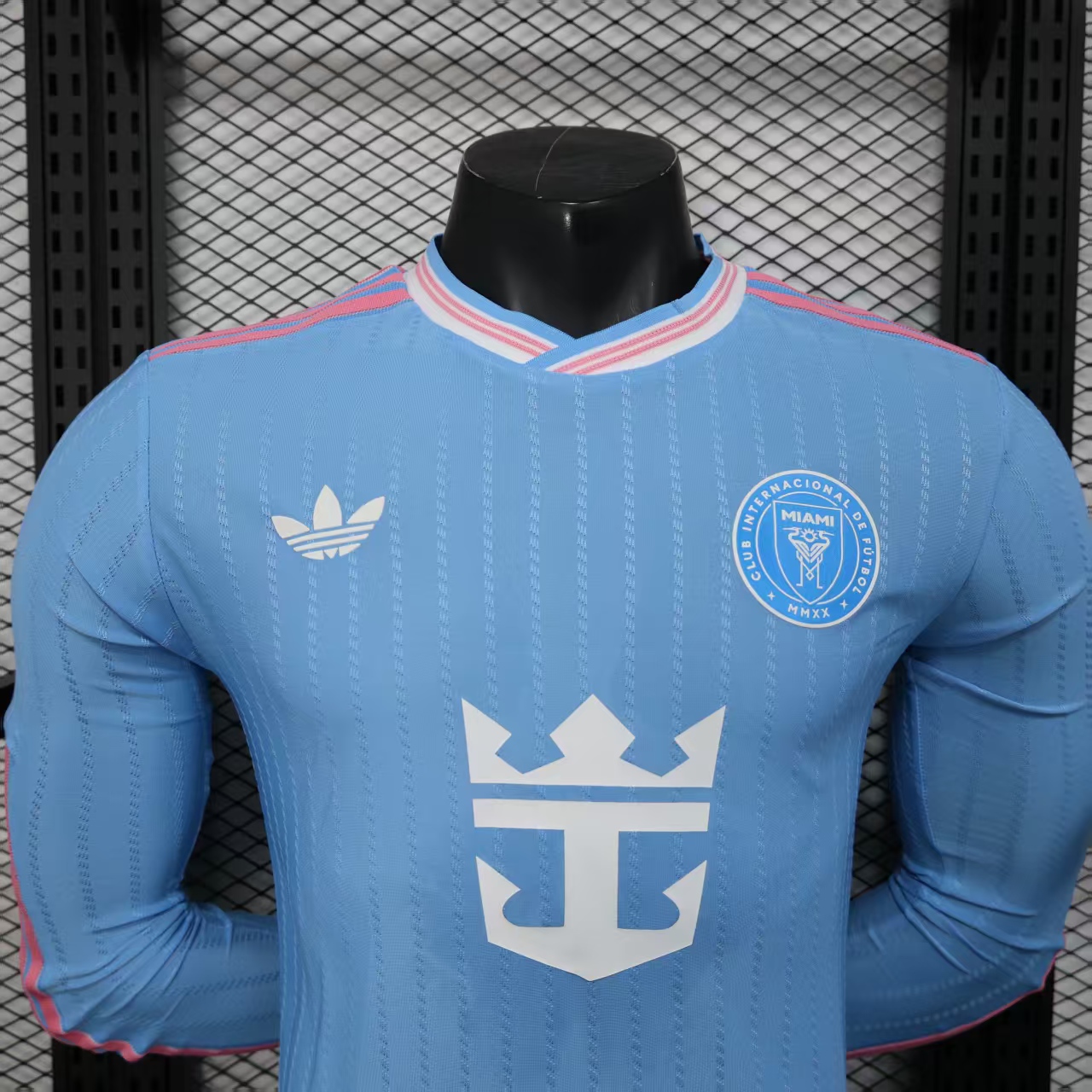 2025/2026 Long Sleeve Inter Miami Third Away Player Version Football Jersey 1:1 Thailand Quality