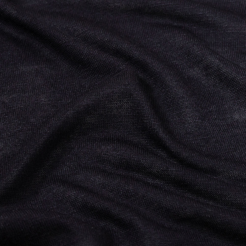 Midnight Navy Cotton and Rayon Jersey - Joann Fabrics