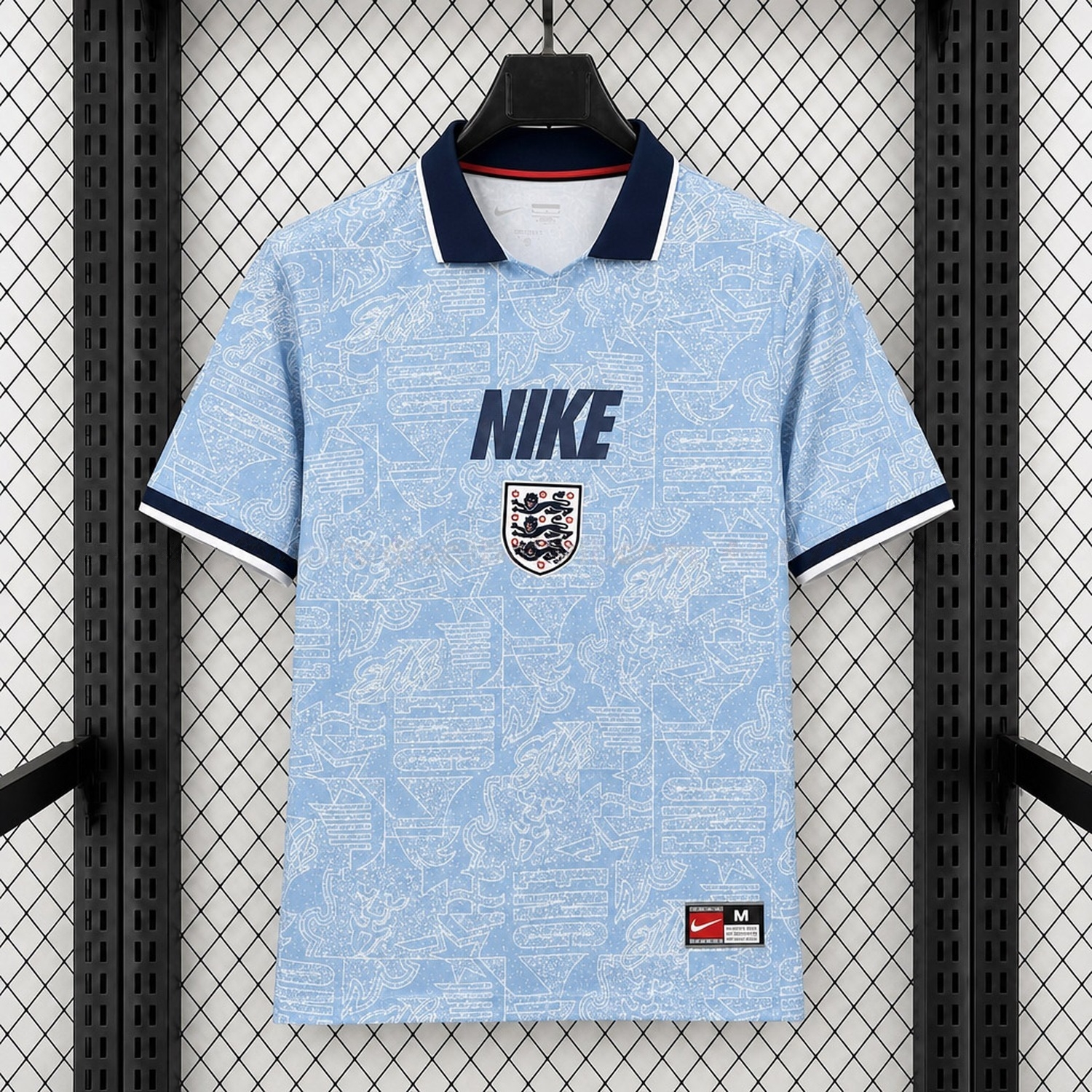 England 2026 Energy 90s Blue Special Jersey - Fans Version - UnitedFutballJersey