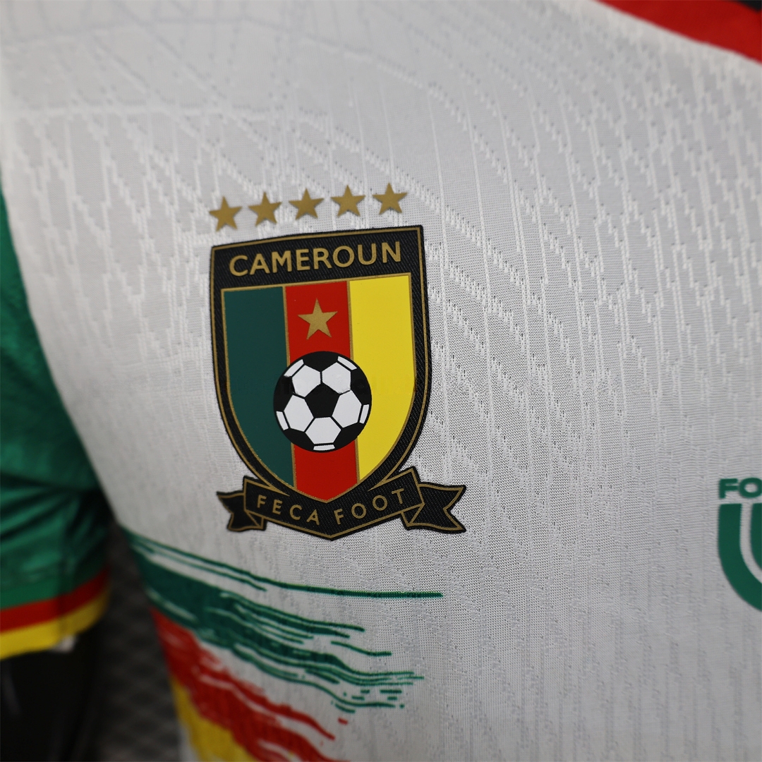 Cameroon 25-26 Third Jersey - Player Version - UnitedFutballJersey