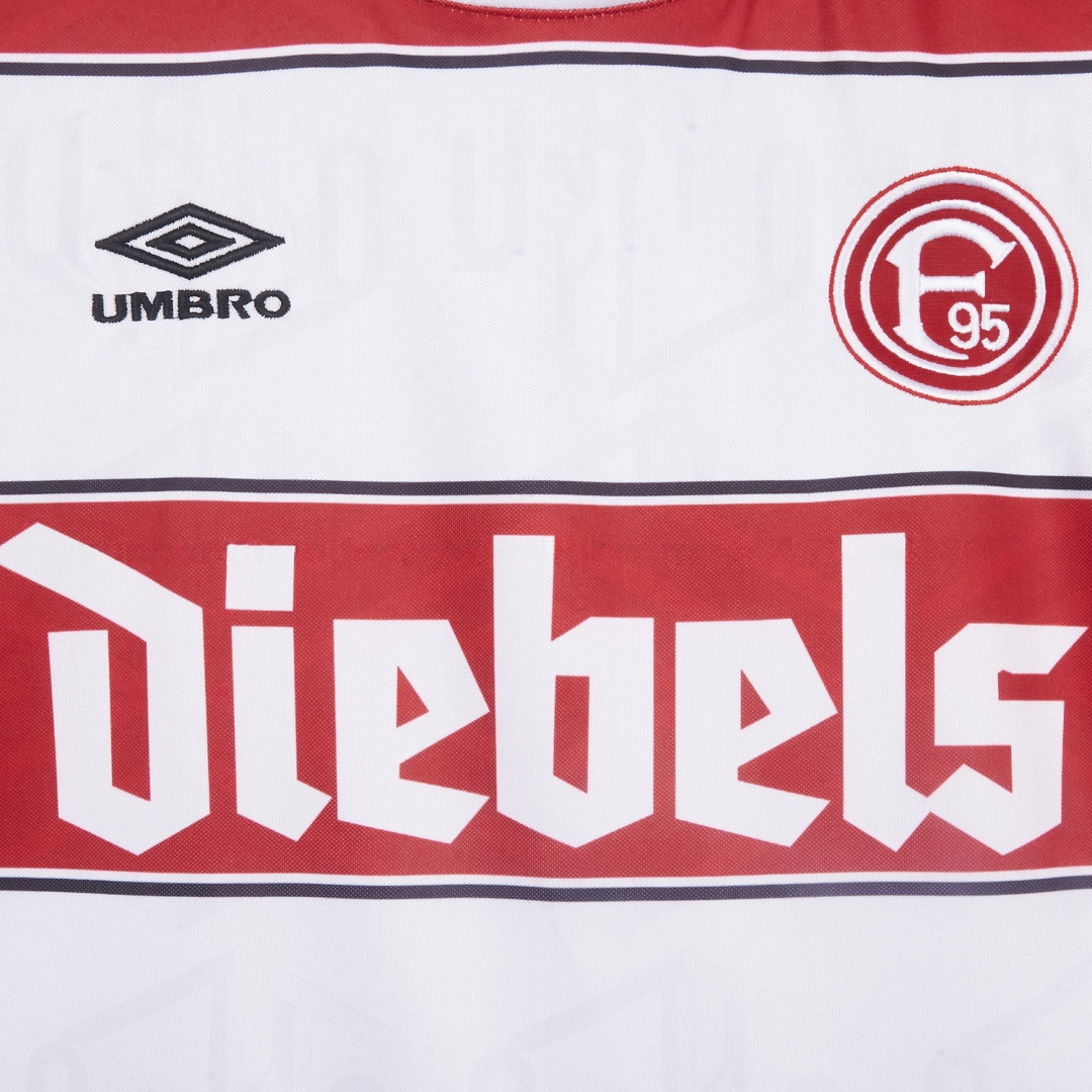 Retro Fortuna Düsseldorf 1995-96 Home Jersey - UnitedFutballJersey