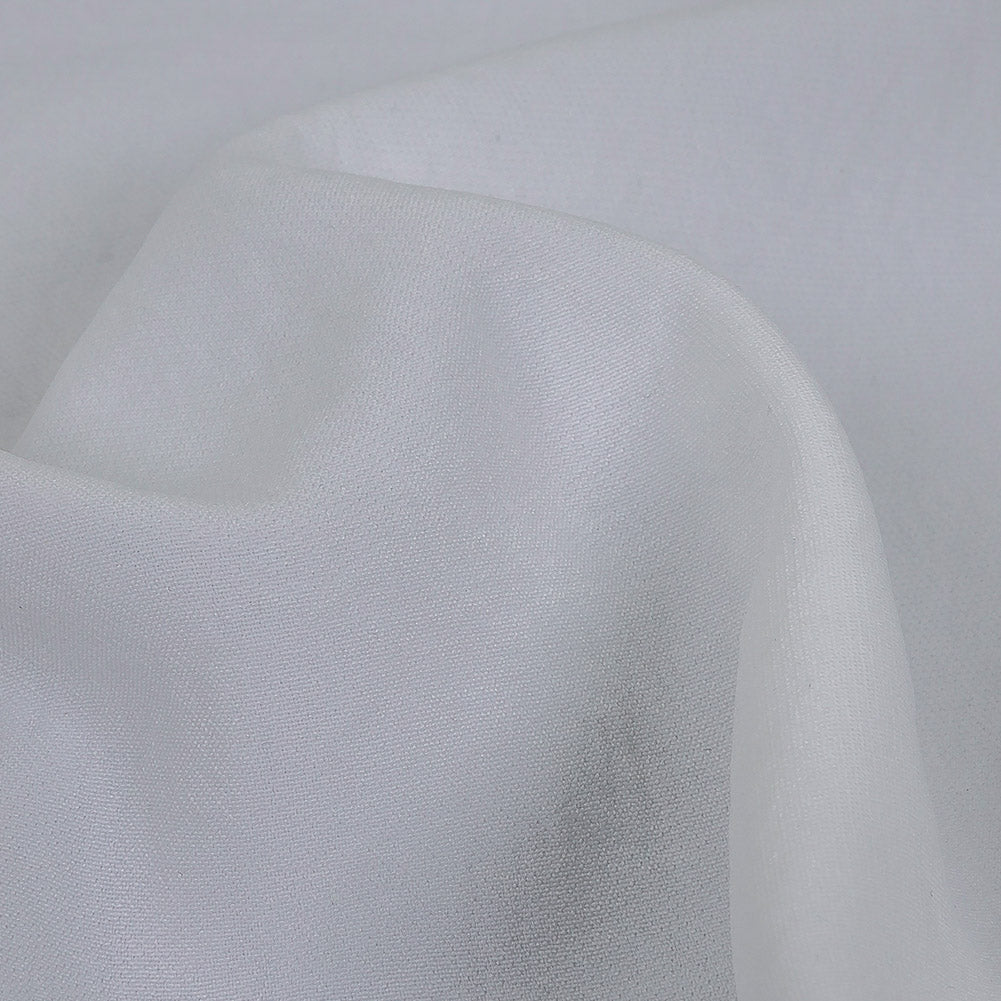 Optic White Stretch Polyester Woven - Joann Fabrics