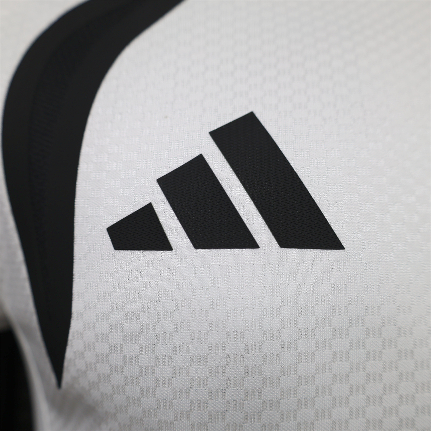 Juventus 26-27 Black Sleeves White Training Jersey - Player Version - UnitedFutballJersey