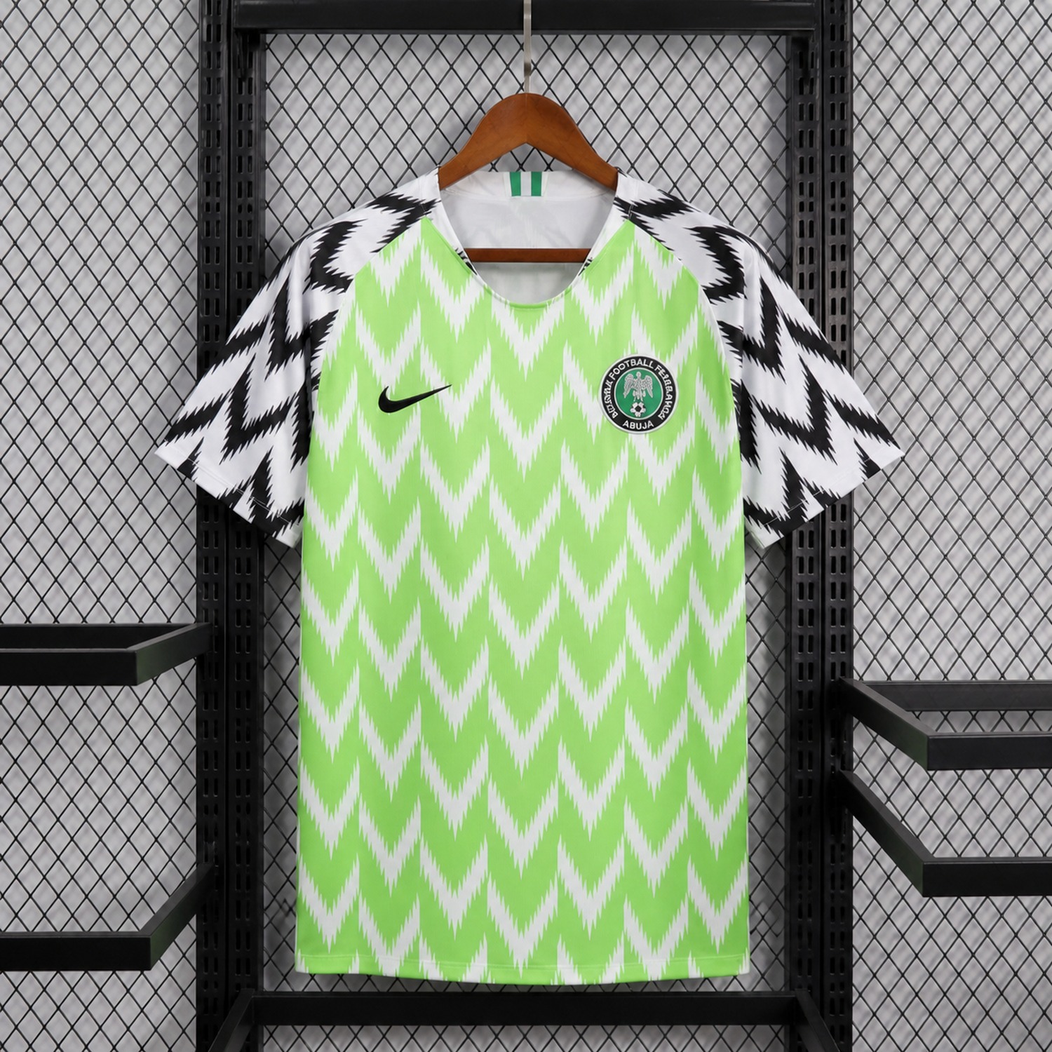 Retro Nigeria 2018 Home Jersey - UnitedFutballJersey
