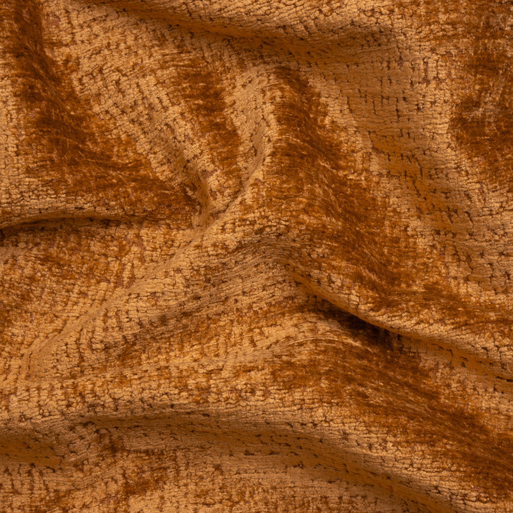 Textured Upholstery Chenille - Pumpkin - Odie Collection - Joann Fabrics