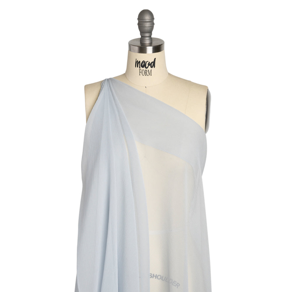Crinkled Silk Chiffon - Gray Dawn - Premium Collection - Joann Fabrics