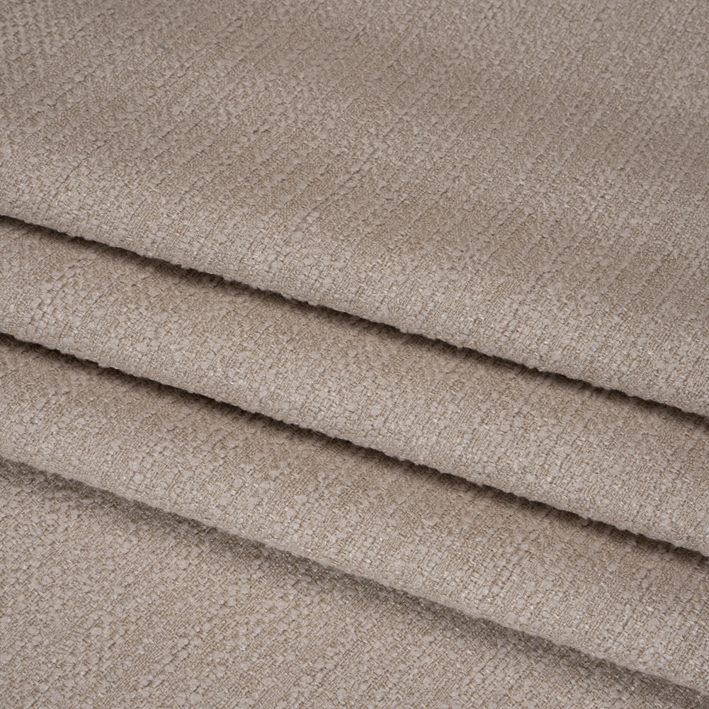 Textured Recycled Polyester Woven - Shell Boucle Stripes - British Imported - Joann Fabrics