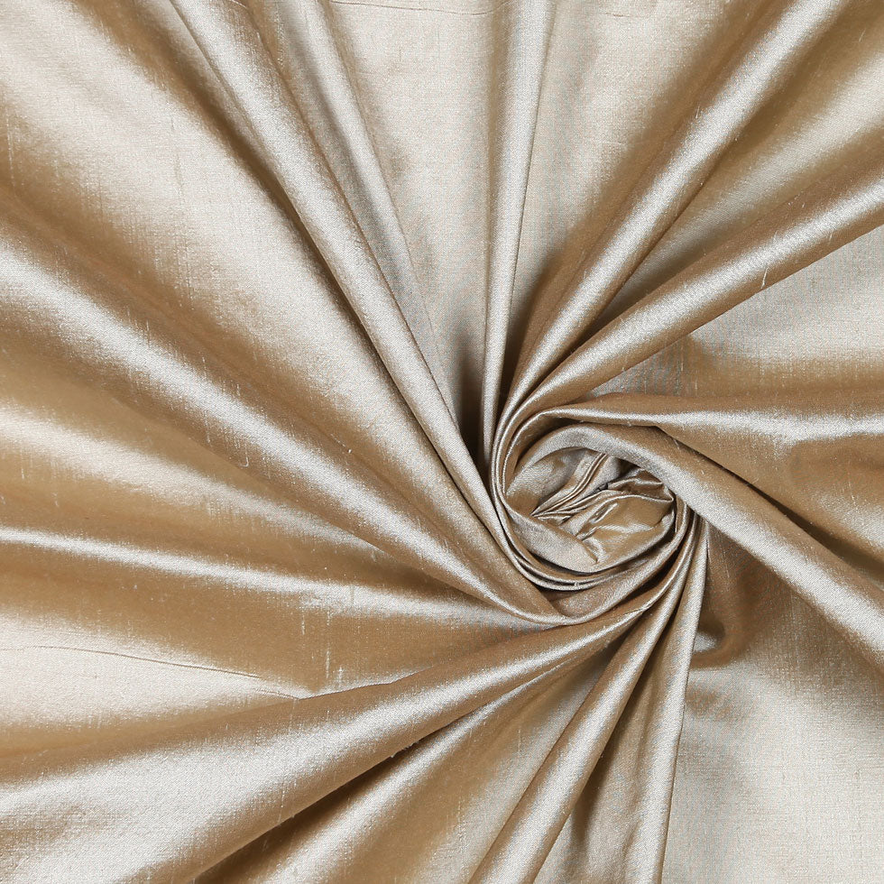 Silk Shantung - Iridescent Brown and Celadon - Shantung Collection - Joann Fabrics