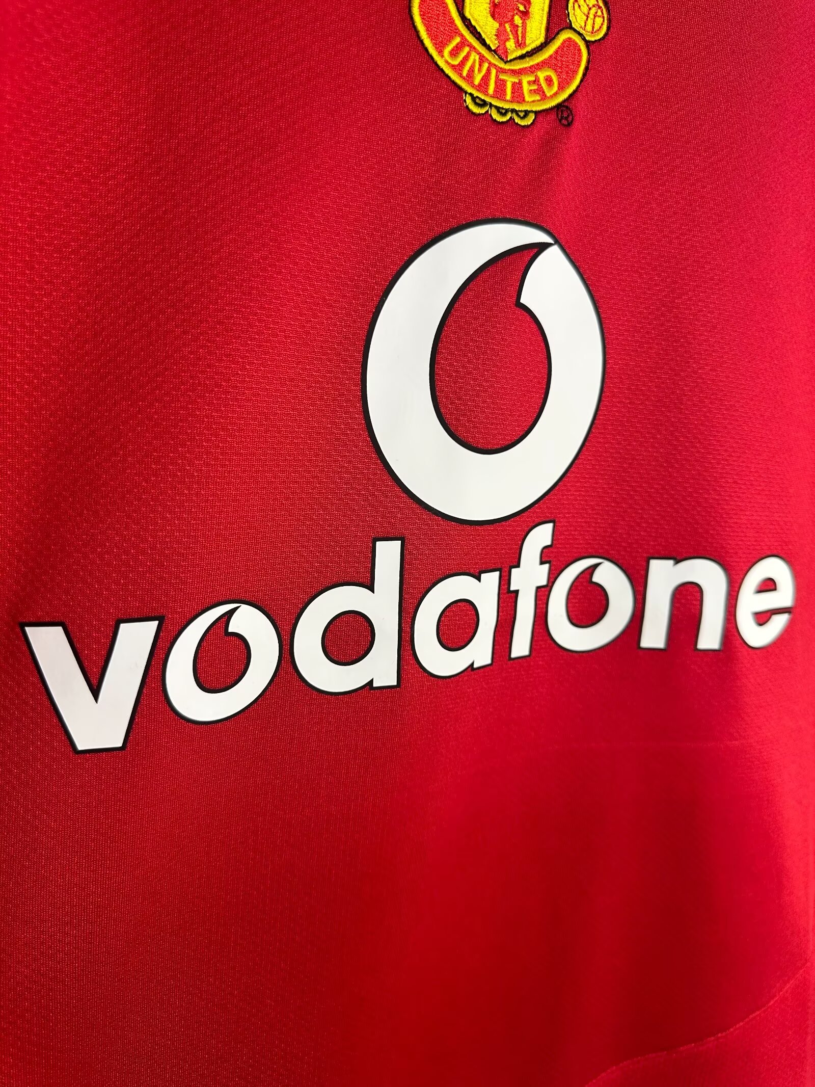 2005/2006 Retro Manchester United Long Sleeves Home Football Shirt 1:1 Thai Quality