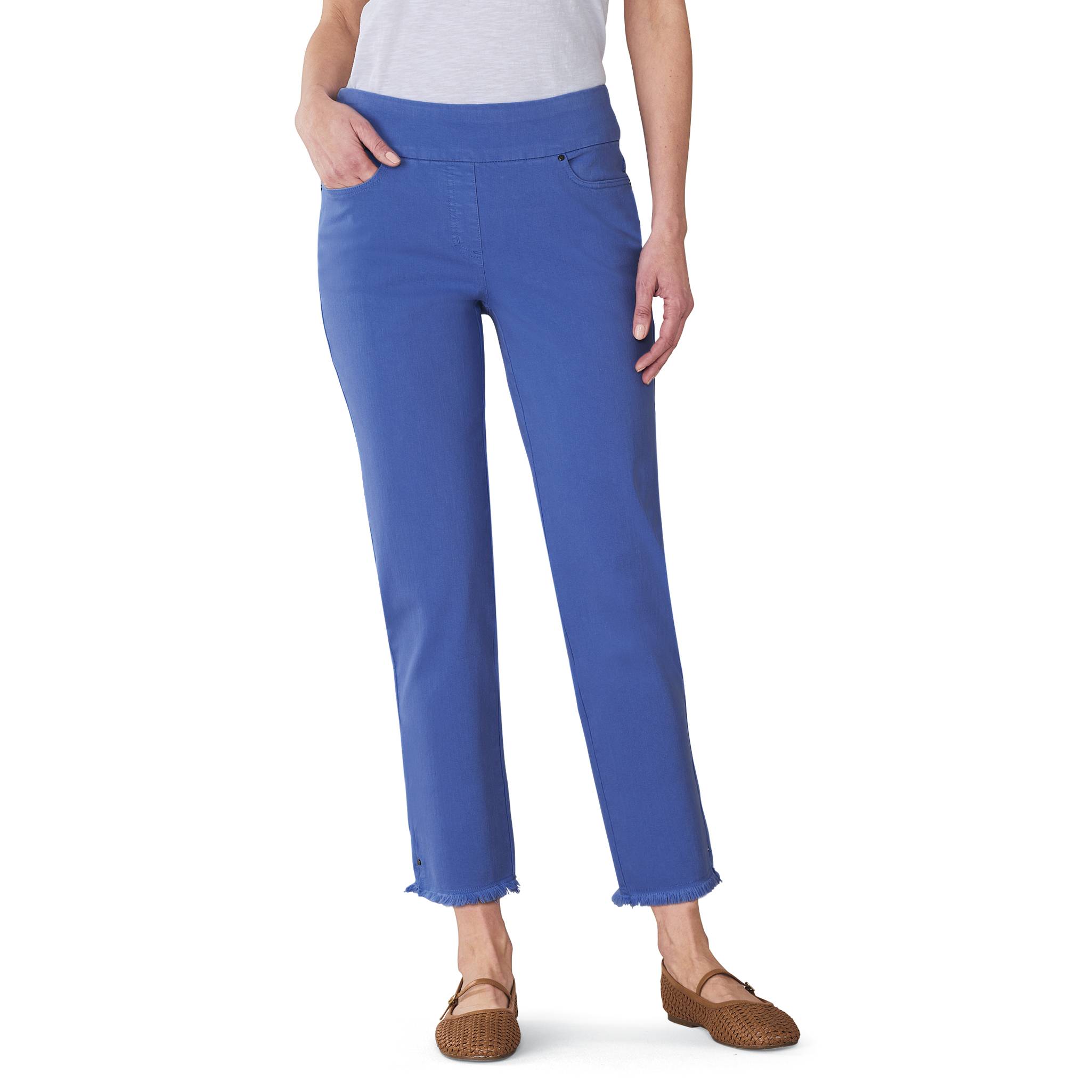 Slimsation Fringe Ankle Pant - Northstyle Catalog