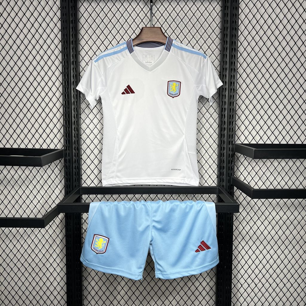 2024/2025 Aston Villa Away Football Jersey Shirt 1:1 Thai Quality Kids Size