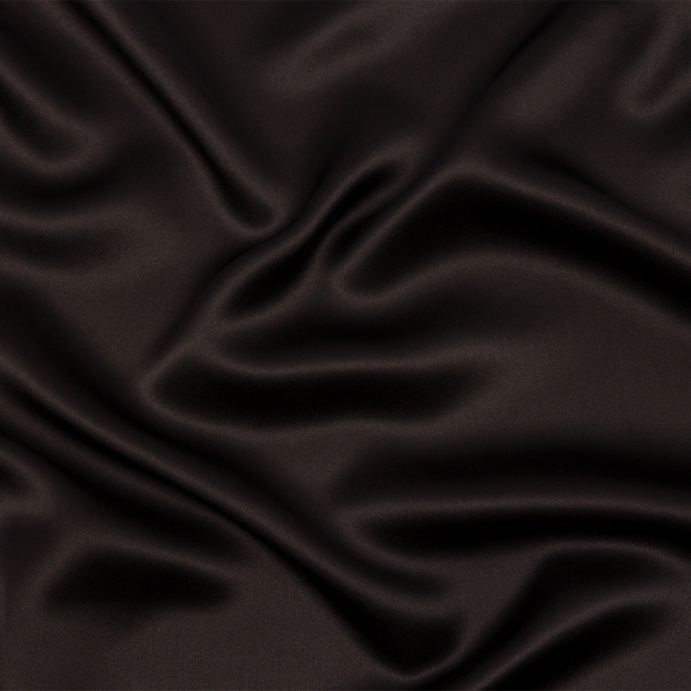 Stretch Silk Charmeuse - Deep Charcoal - Premium Collection - Joann Fabrics