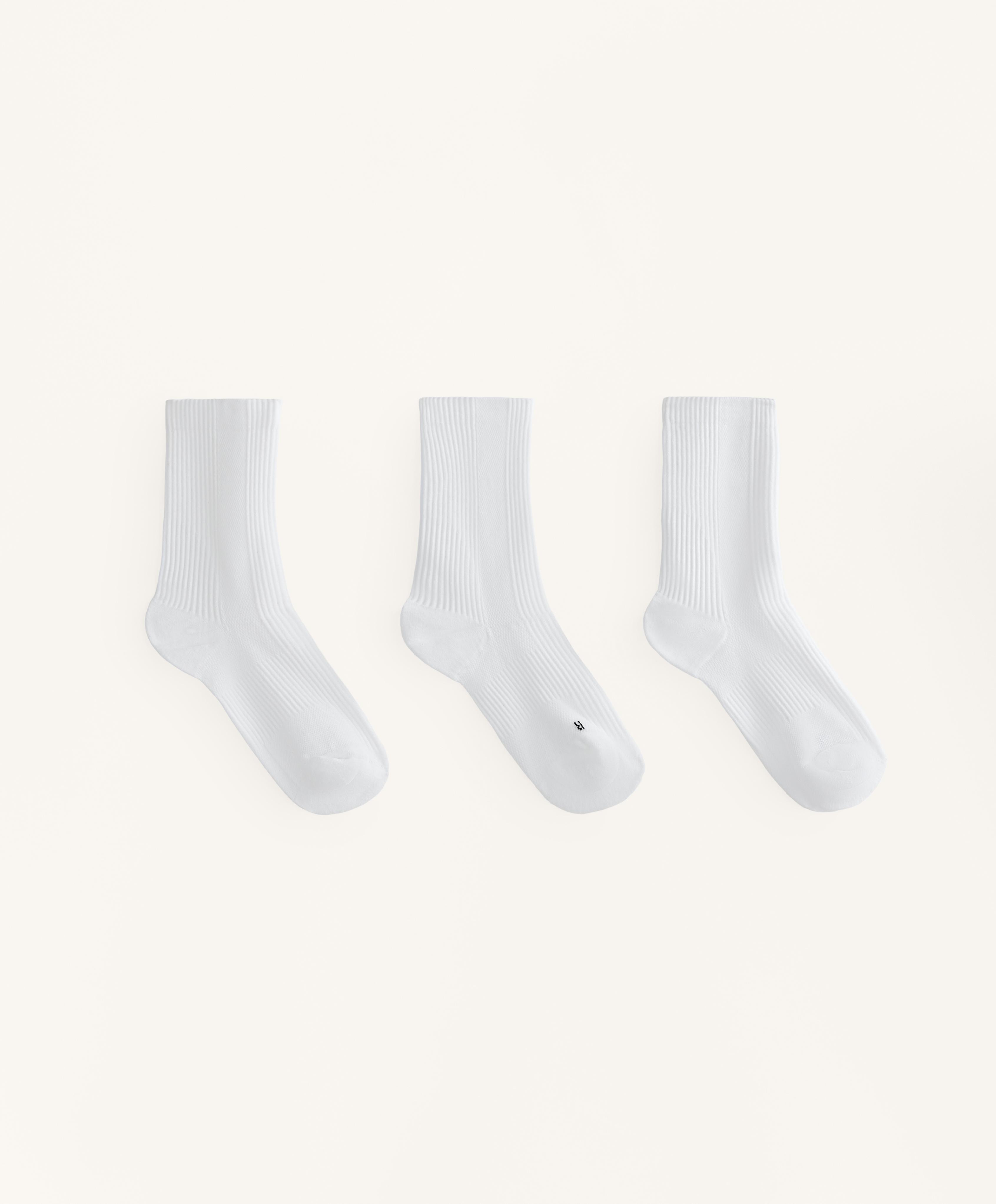 3 pairs of classic polyamide blend sports socks