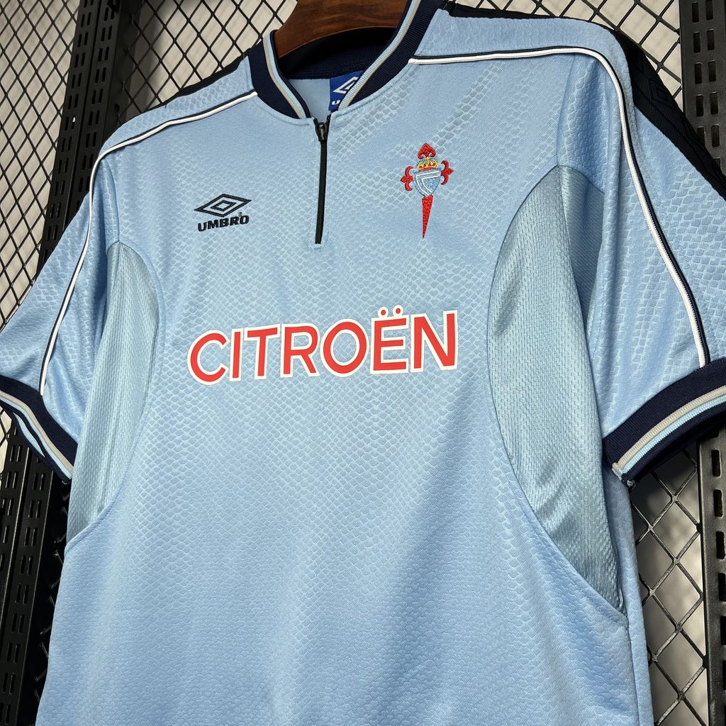 1999/2000 Retro Celta Vigo Home Football Shirt 1:1 Thai Quality