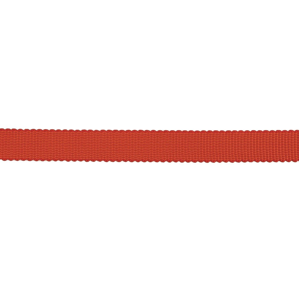 Red Petersham Grosgrain Ribbon - 0.375