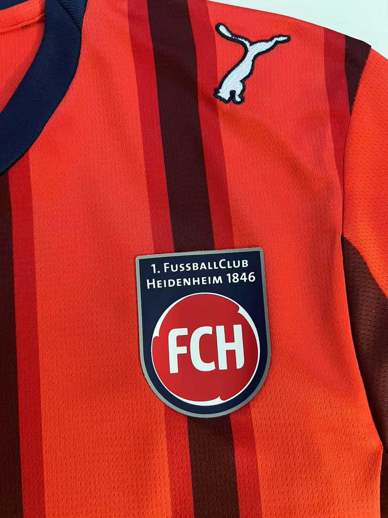 2025-2026 FC Heidenheim Home Football Jersey 1:1 Thai Quality
