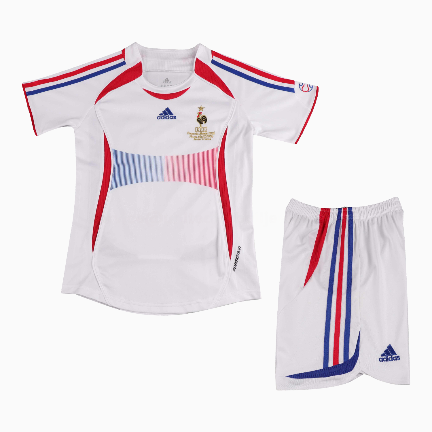 Retro France 2006 Away Kids Kit - UnitedFutballJersey